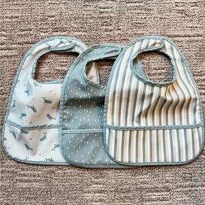 Cloud Island Water Resistant Bib Set of 3